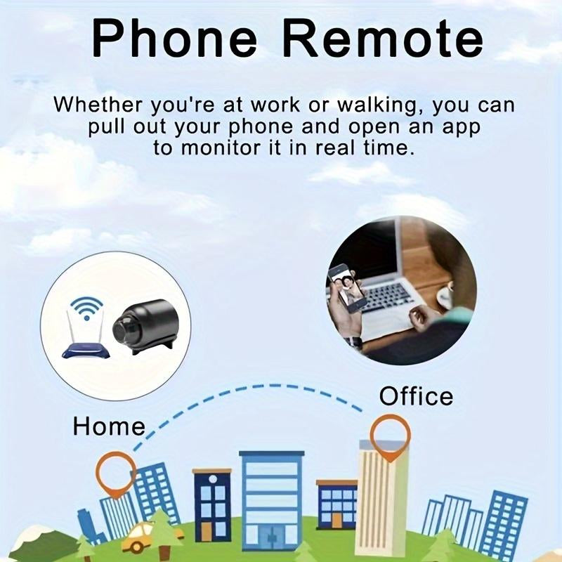 Indoor Security Camera Wireless Anti-Theft Video Recording APP 720P Support Memory Card IP Camera USB Voice X5 Camera