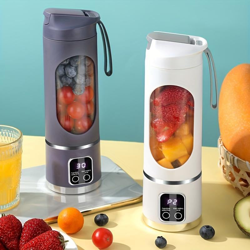 Portable Juicer Blender – Tiktok Top Seller Mini Wireless Design, Father’S Day Mens Gift & Today’S Deals, for Diets/Smoothies/Ice Shakes, Easy-Clean Kitchen Gadget for Home/Travel